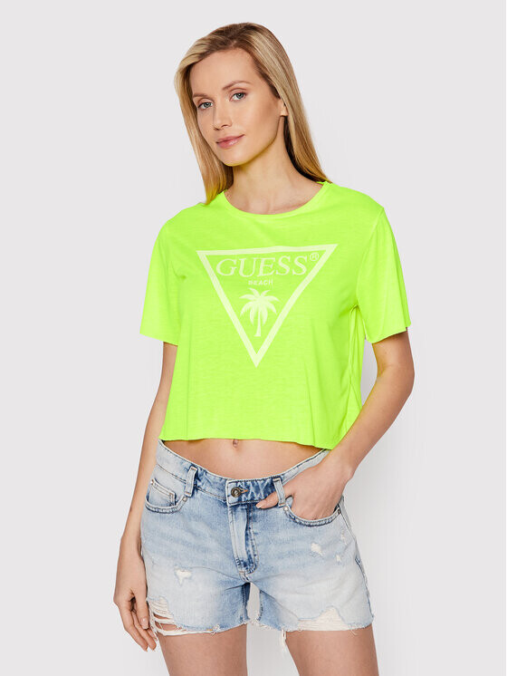 

Футболка стандартного кроя Guess, зеленый