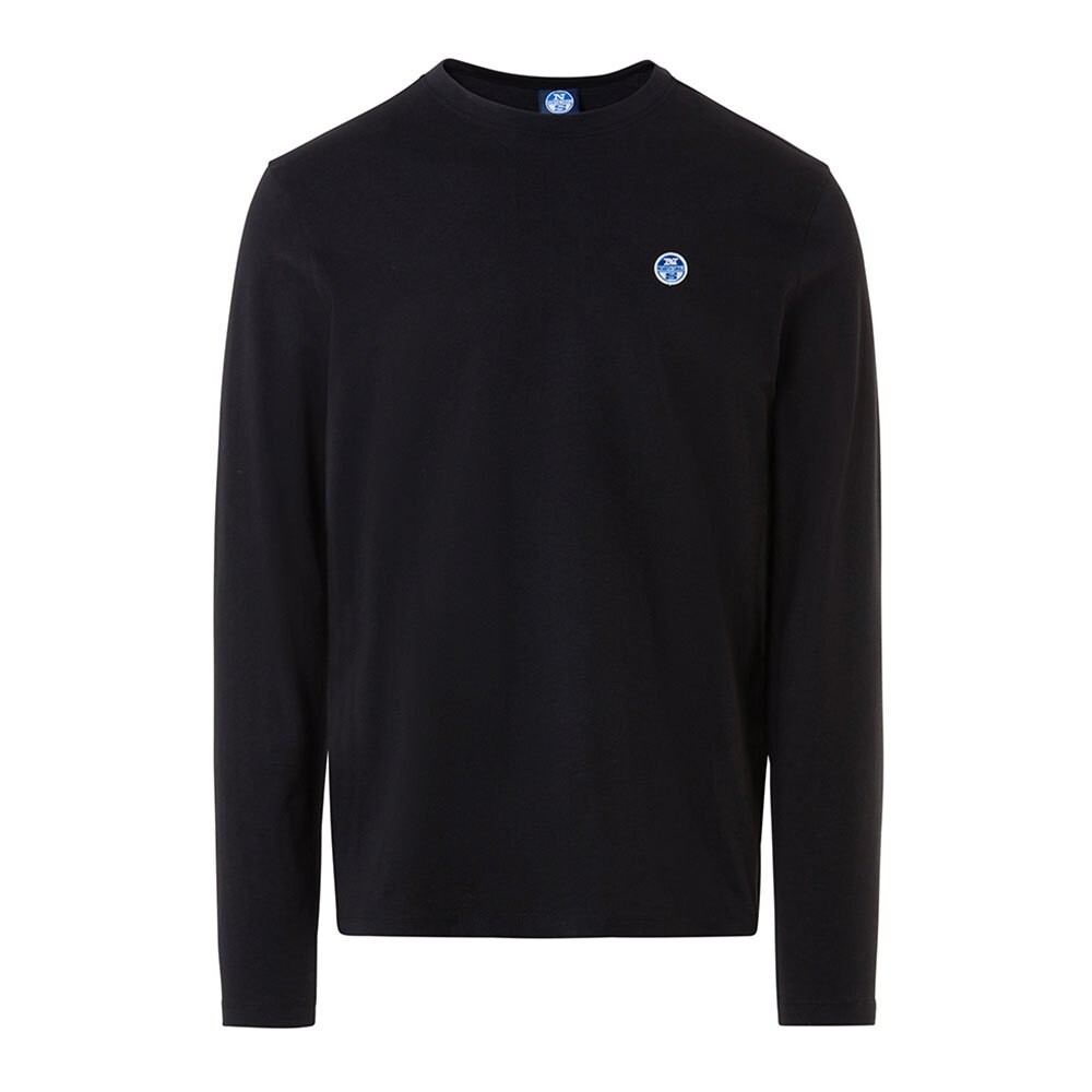 

Футболка с длинным рукавом North Sails Logo, черный