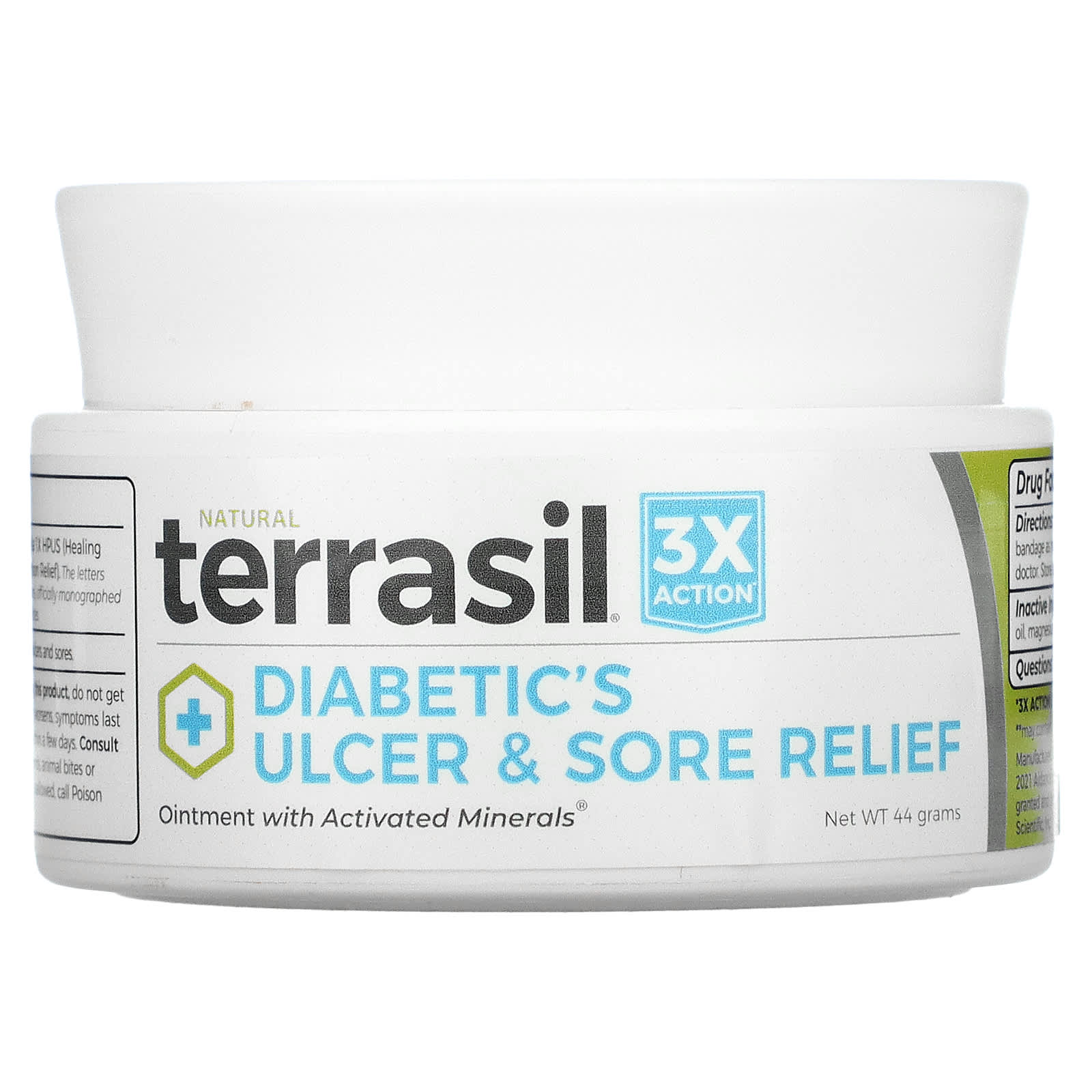 Средство Terrasil для облегчения язвы и боли при диабете, 44 г
