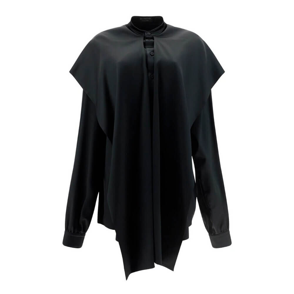 

Рубашка Balenciaga Paneled, черный