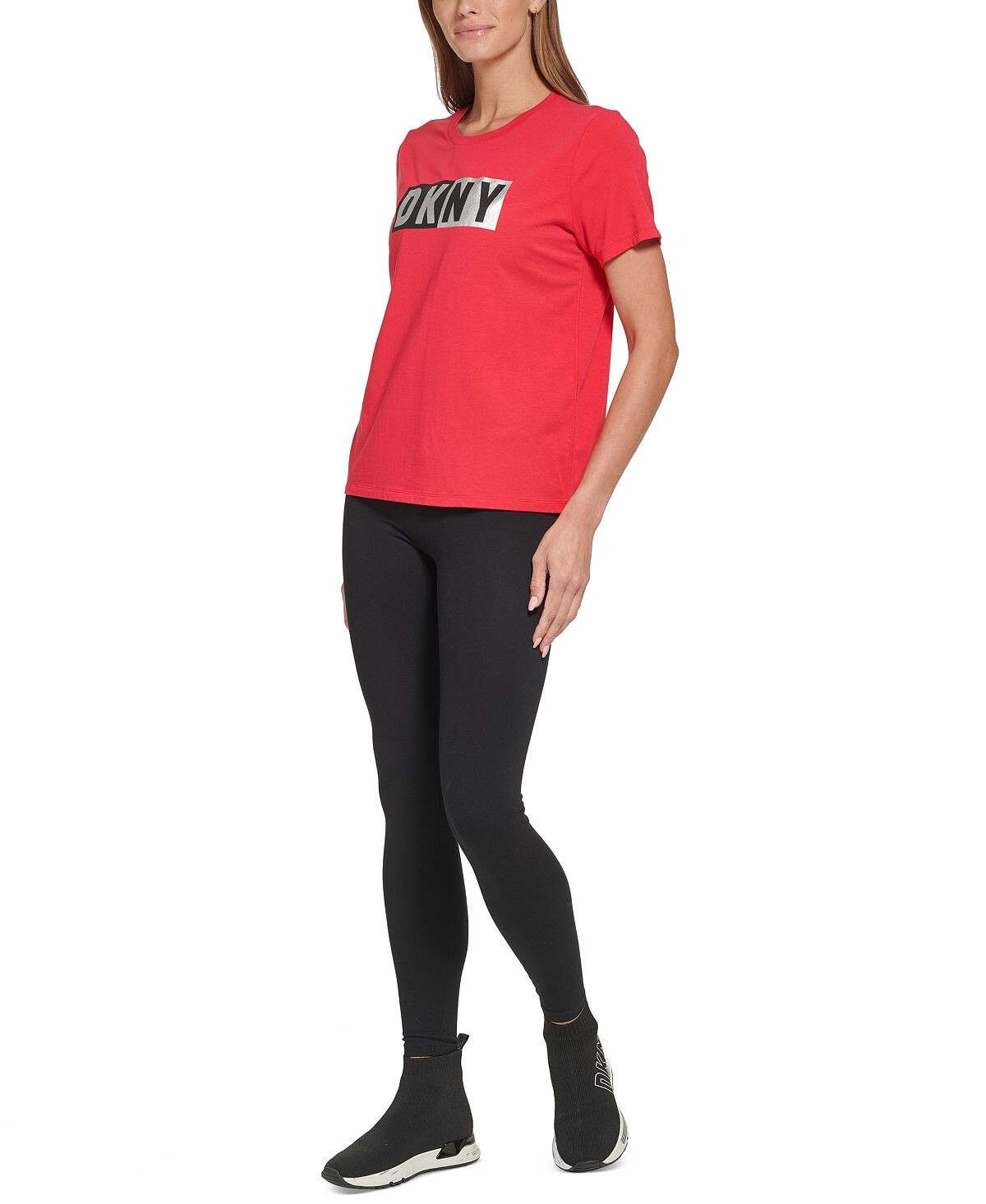 

Футболка с логотипом, созданная для macy's DKNY, мульти