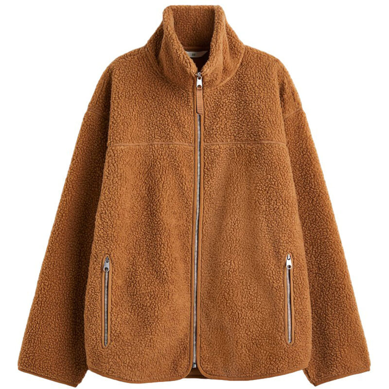 

Куртка H&M Teddy Bear, светло-коричневый