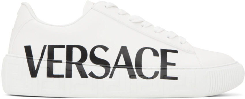 

Белые кроссовки Greca Versace
