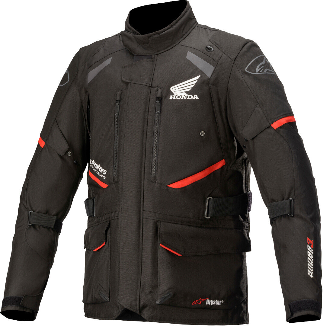

Мотоциклетная текстильная куртка Alpinestars Honda Andes v3 Drystar, черный/красный