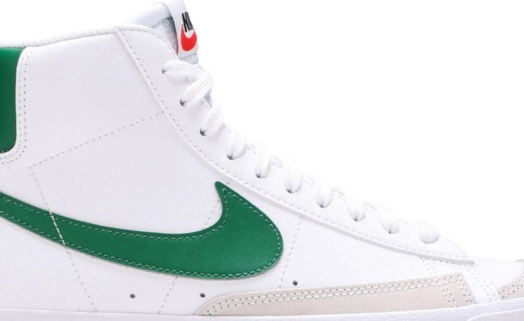 Nike blazer hotsell white green