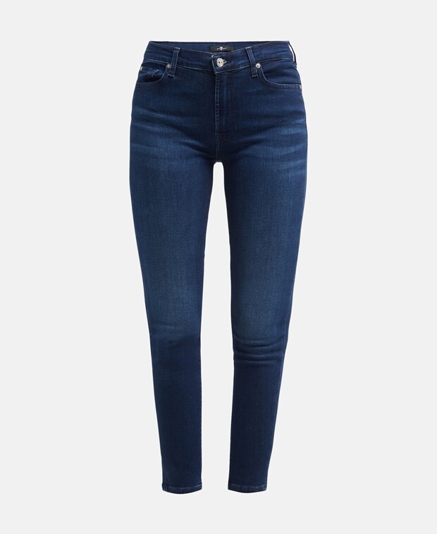 

Джинсы скинни 7 for all Mankind, синий