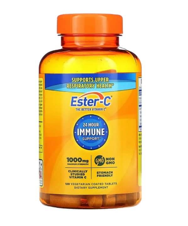 Эстер-C максимальная сила действия Nature's Bounty 1000 мг, 120 таблеток