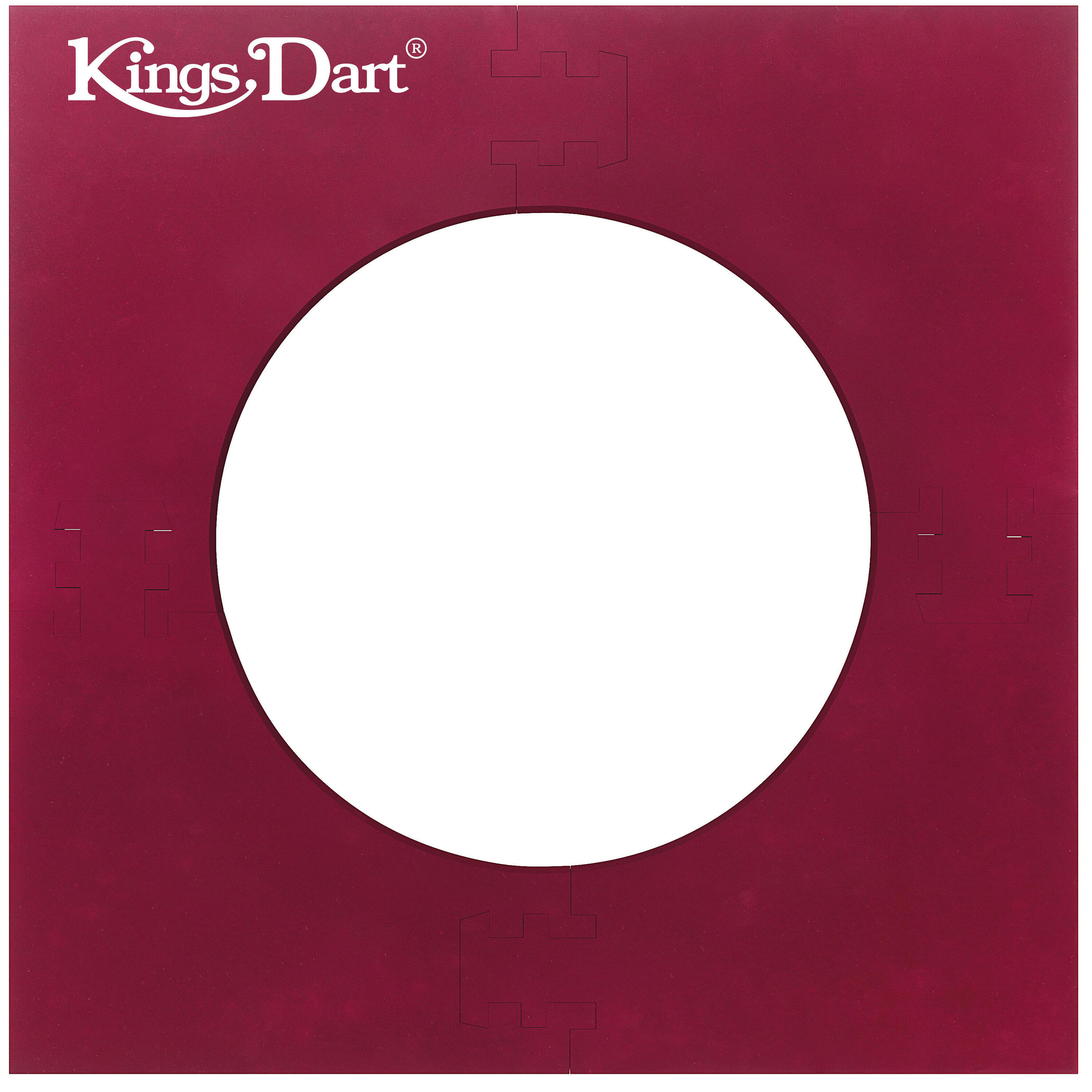 Kings Dart Dartboard Surround Standard 10pcs thick translucent dart flights tails feather accessories for dartboard games leaves
