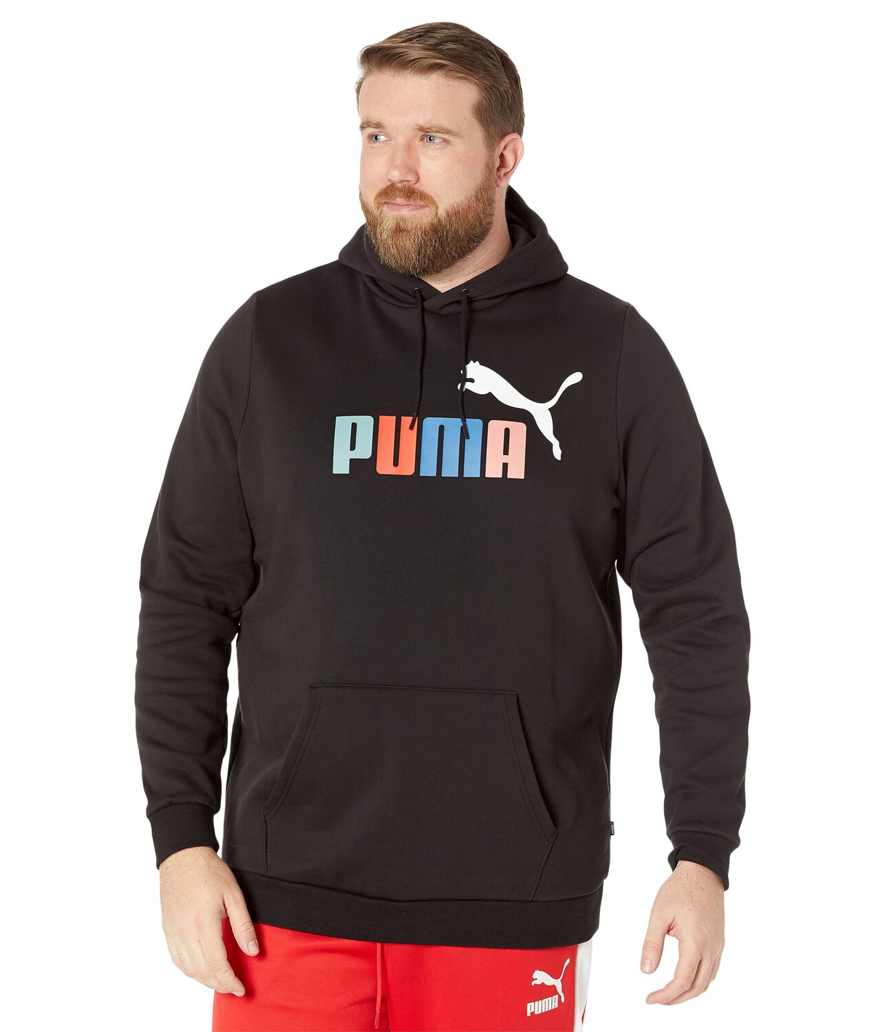 

Худи PUMA, Big & Tall Essentials+ Big Logo Fleece Hoodie
