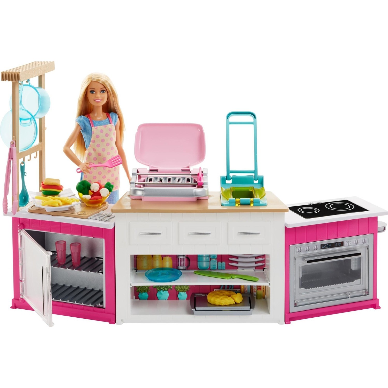 Игровой набор Barbie Kitchen World втулка для шнека euro kitchen lhz006