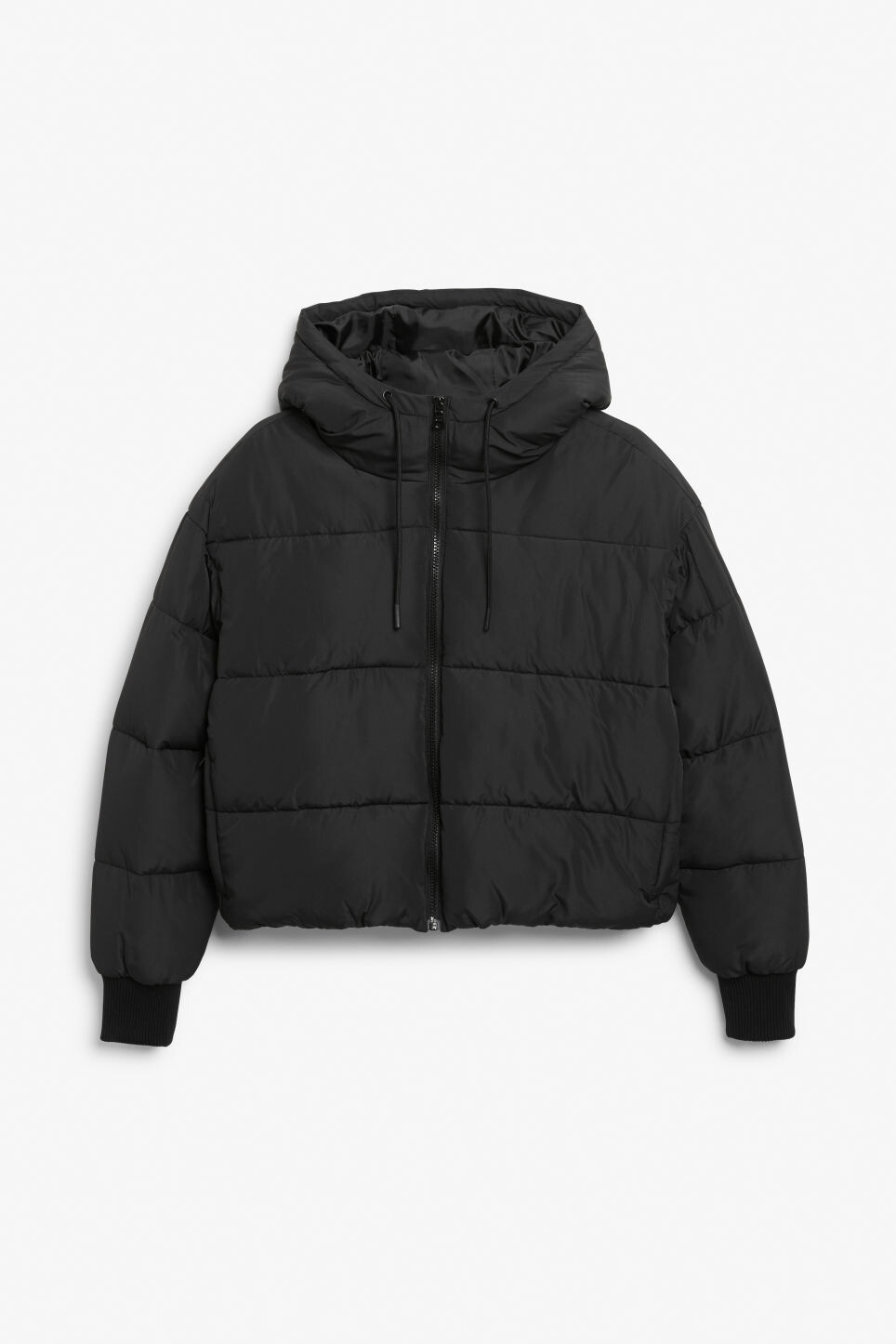 

Укороченный пуховик Monki, черный