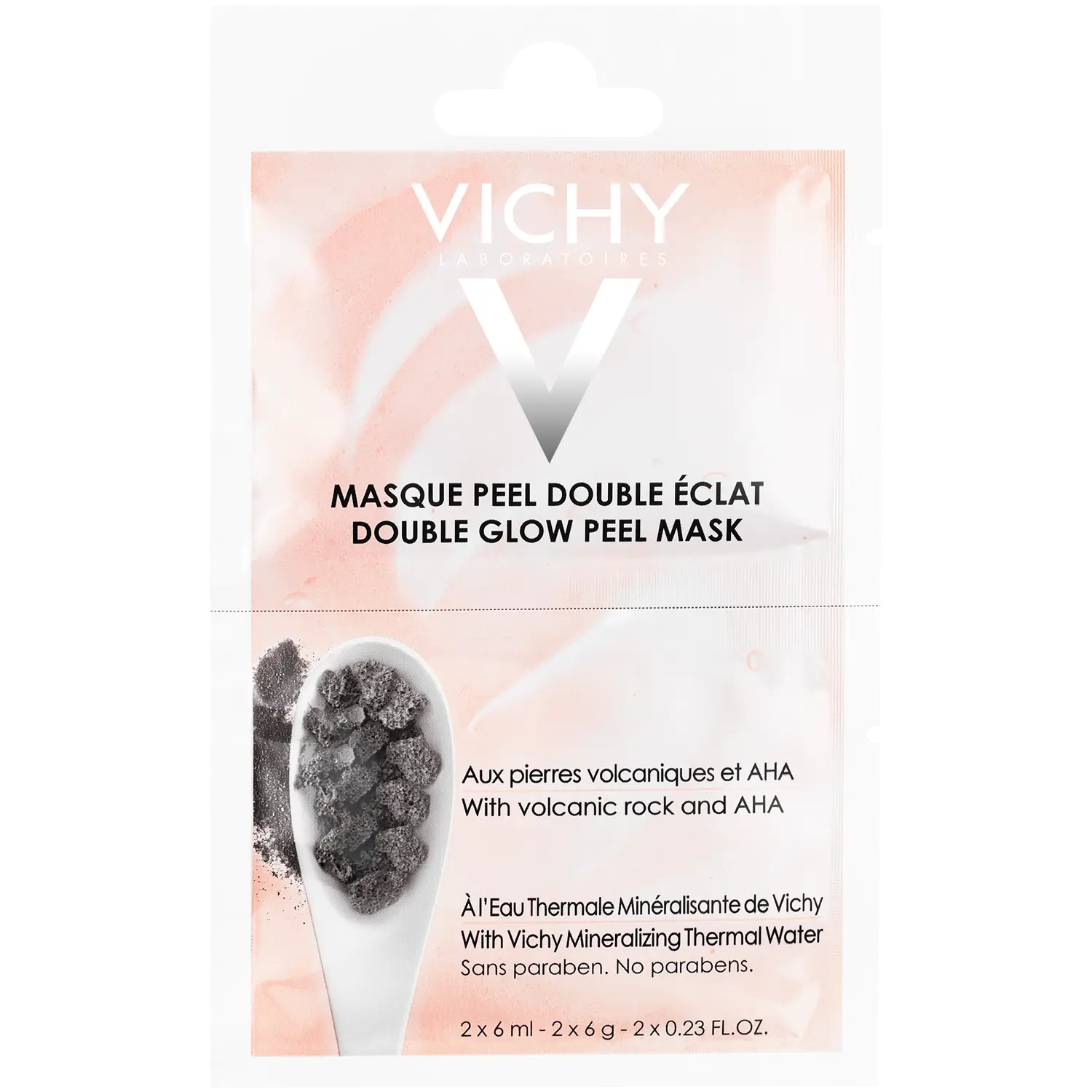 

Vichy Double Glow Peel Mask отшелушивающая осветляющая маска для лица, 2x6 мл/1 упаковка