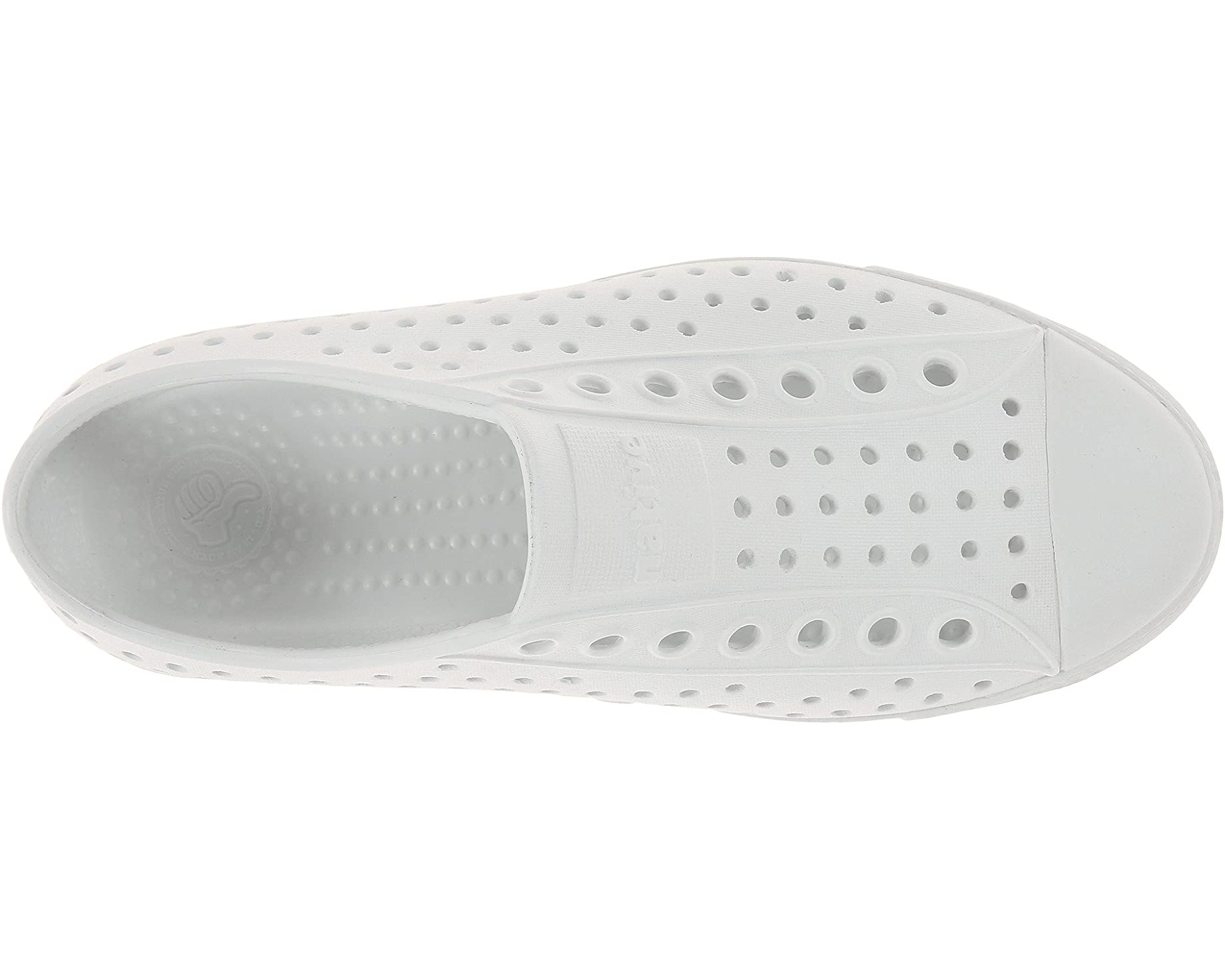 Кроссовки Jefferson Slip-on Sneakers Native Shoes, белый кроссовки native shoes kids jefferson slip on sneakers