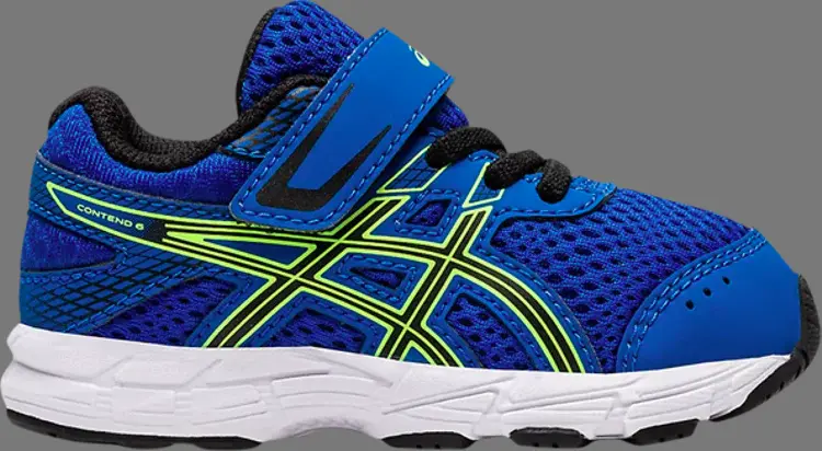 

Кроссовки gel contend 6 ts 'tuna blue' Asics, синий