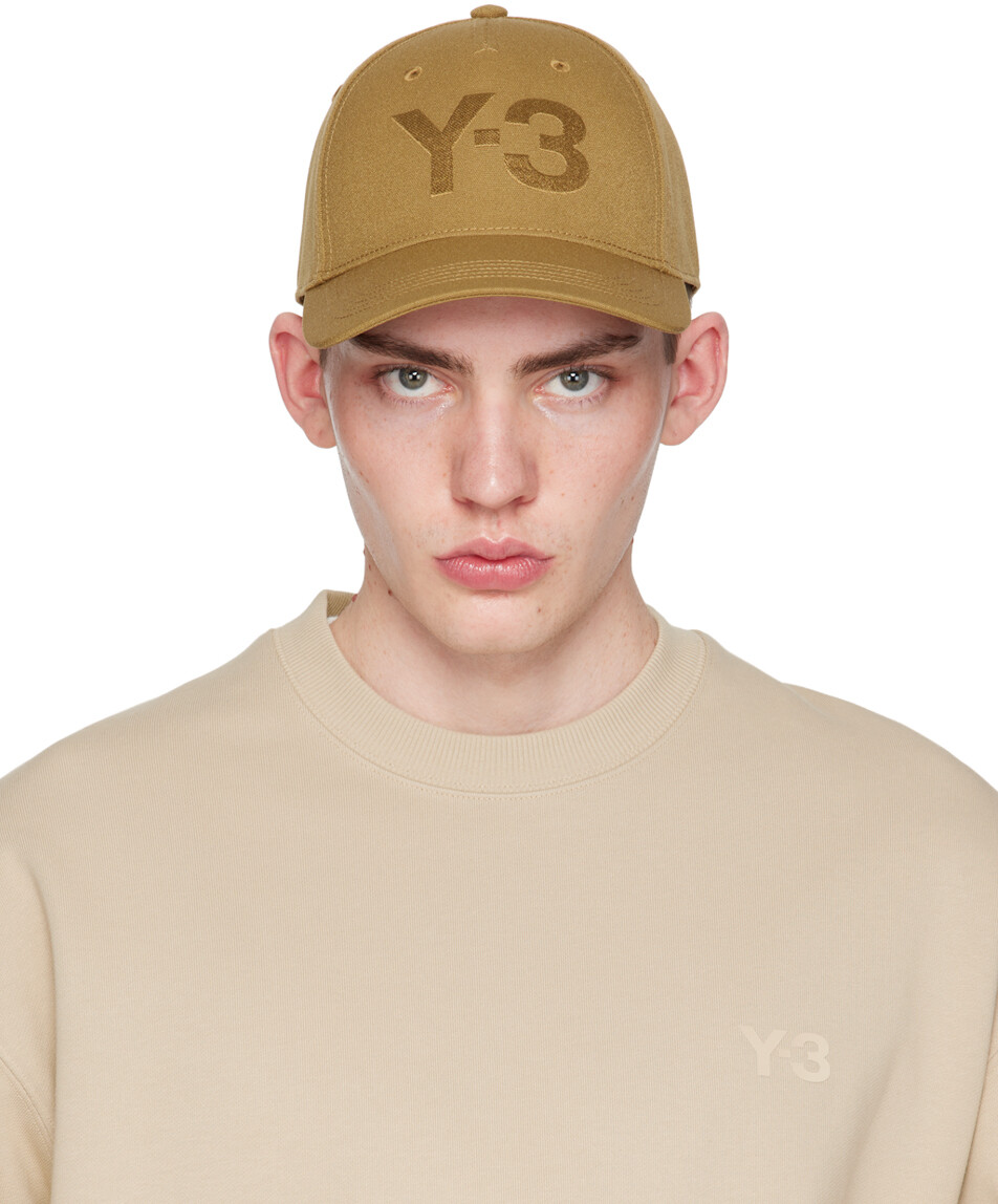 

Коричневая кепка с логотипом Y-3