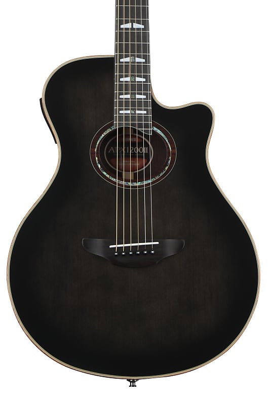Электроакустическая гитара Yamaha APX1200II - полупрозрачный черный APX1200II TB