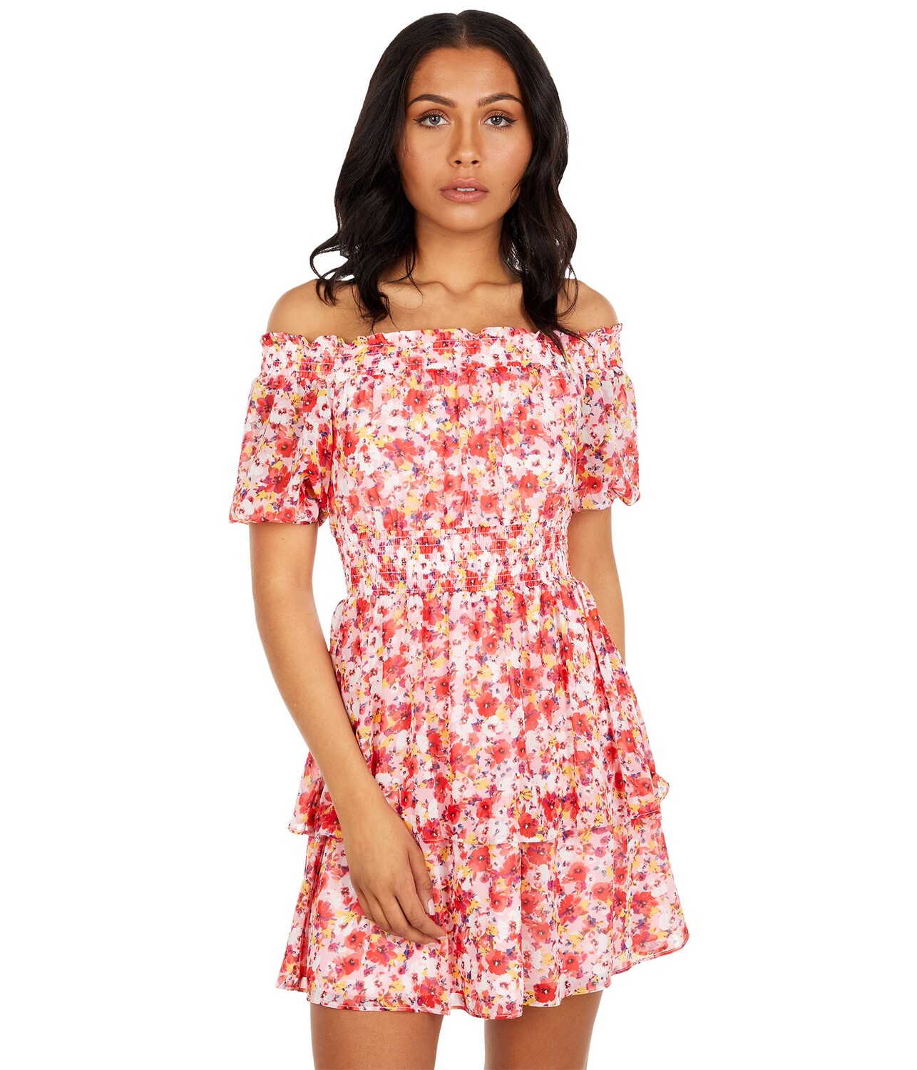 

Платье LAUNDRY BY SHELLI SEGAL, Off Shoulder Sinched Dress