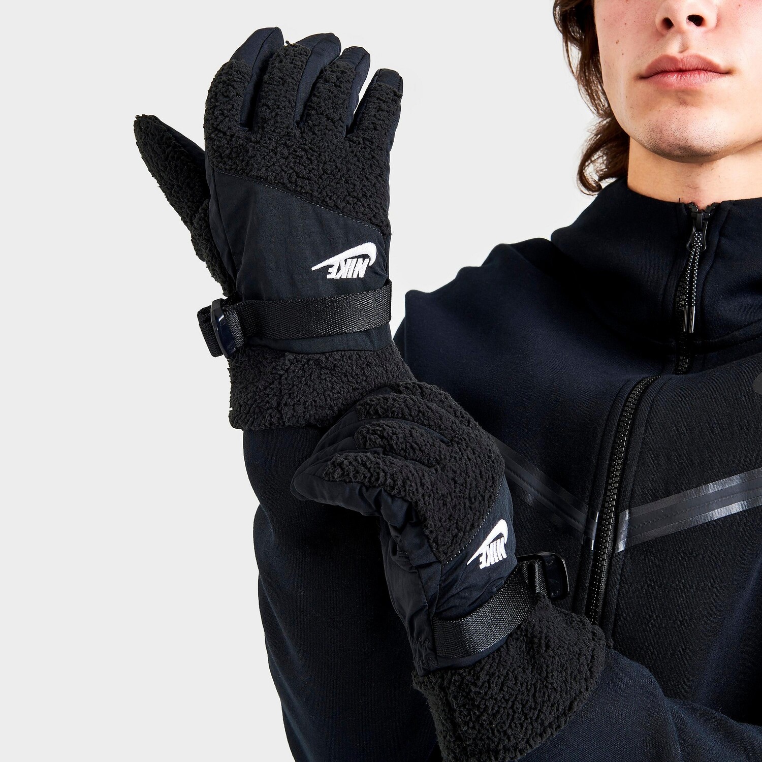 

Мужские перчатки Nike Thermal Sherpa, черный