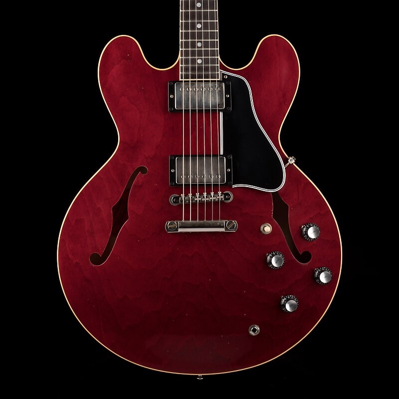 

Gibson Custom Shop 1961 ES-335 Sixties Cherry Ultra Light Aged с футляром Custom Shop ES-335 Ultra Light Aged with Case