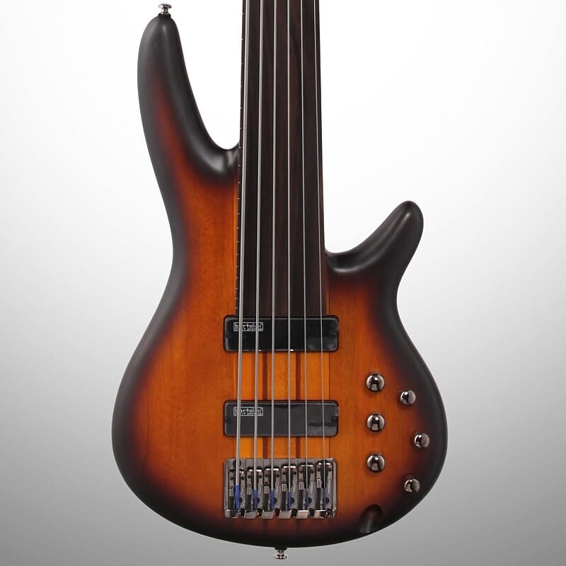 

Ibanez SRF706 Portamento Безладовая электрическая бас-гитара, 6-струнная - Brown Burst