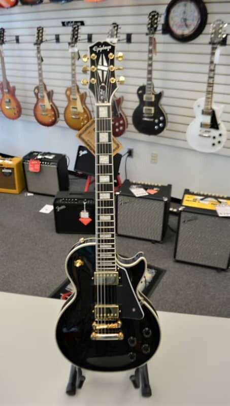 

Epiphone Les Paul Custom черный/золотой