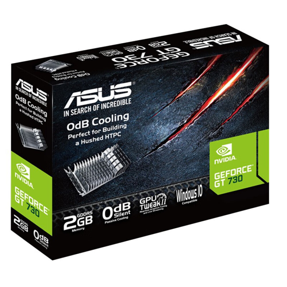 

Видеокарта игровой Asus GT 730 SL GDDR5 2GB BRK