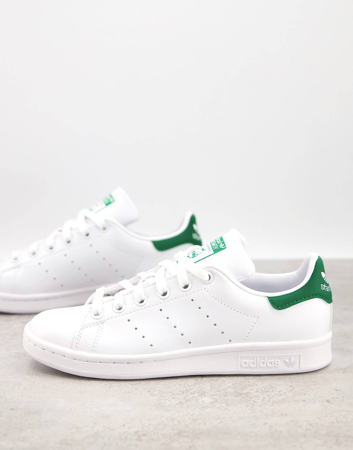 

Бело-зеленые кроссовки adidas Originals Stan Smith - WHITE, Зеленый