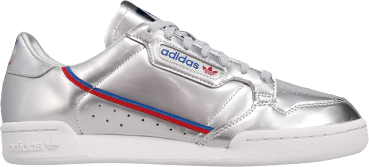 Adidas continental cheap 80 silver