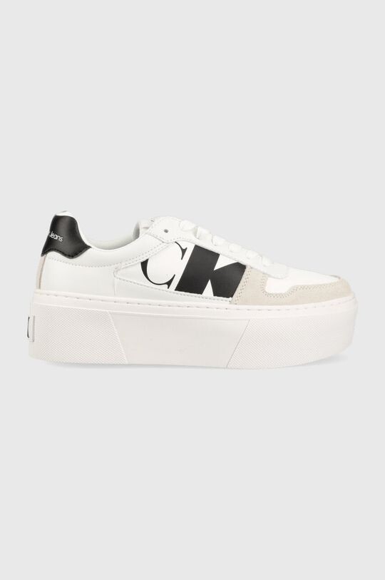 

Кроссовки CUPSOLE FLATFORM MIX Calvin Klein Jeans, белый