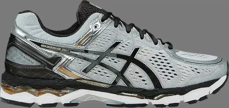 gel kayano 22 silver black gold Asics CDEK.Shopping