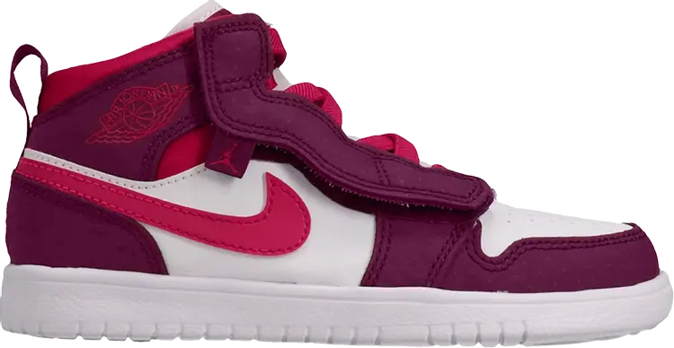 

Кроссовки Air Jordan 1 Mid ALT PS True Berry, красный