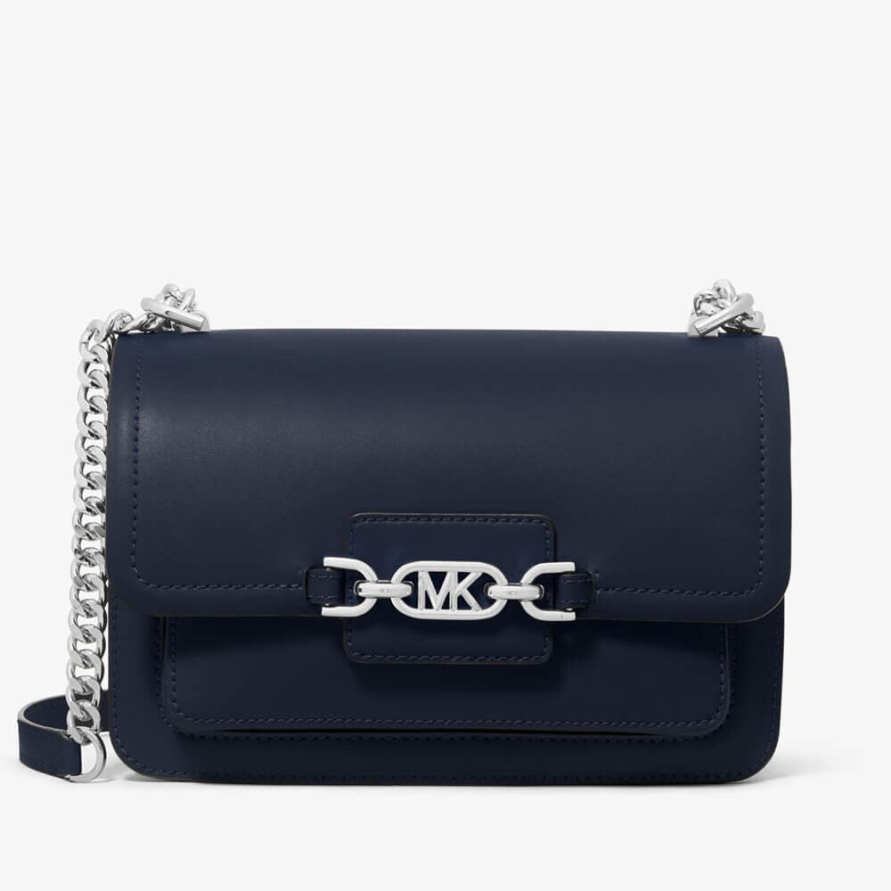 

Сумка Michael Michael Kors Heather Large Leather, темно-синий