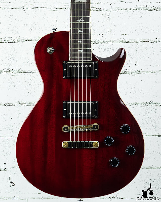 

PRS SE Singlecut McCarty 594 Стандартная электрогитара Vintage Cherry с сумкой PRS SE Singlecut Standard Electric Guitar Cherry w/ Bag