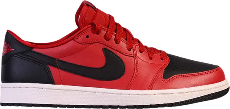 

Кроссовки Air Jordan 1 Low OG Gym Red Black, красный