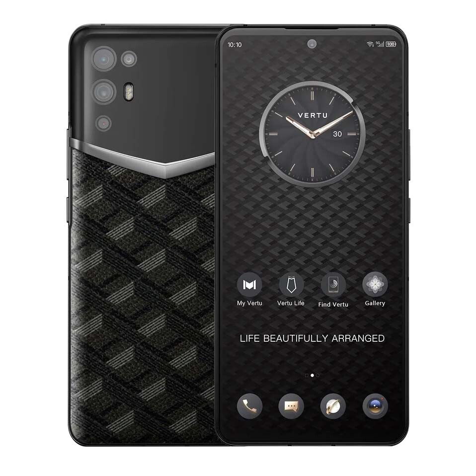 

Смартфон Vertu iVERTU 5G Canvas Leather, 12Гб/512Гб, черный