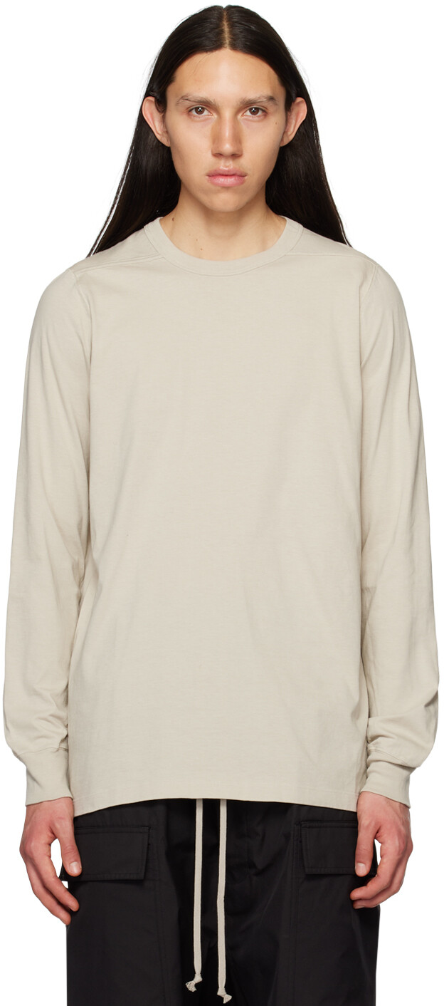

Футболка с длинным рукавом Off-White Level Rick Owens, Серый