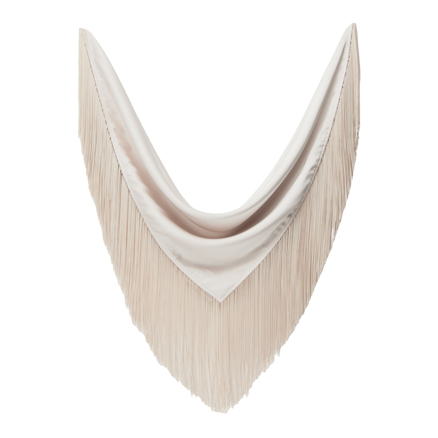 

Шарф Zara Fringed, белый