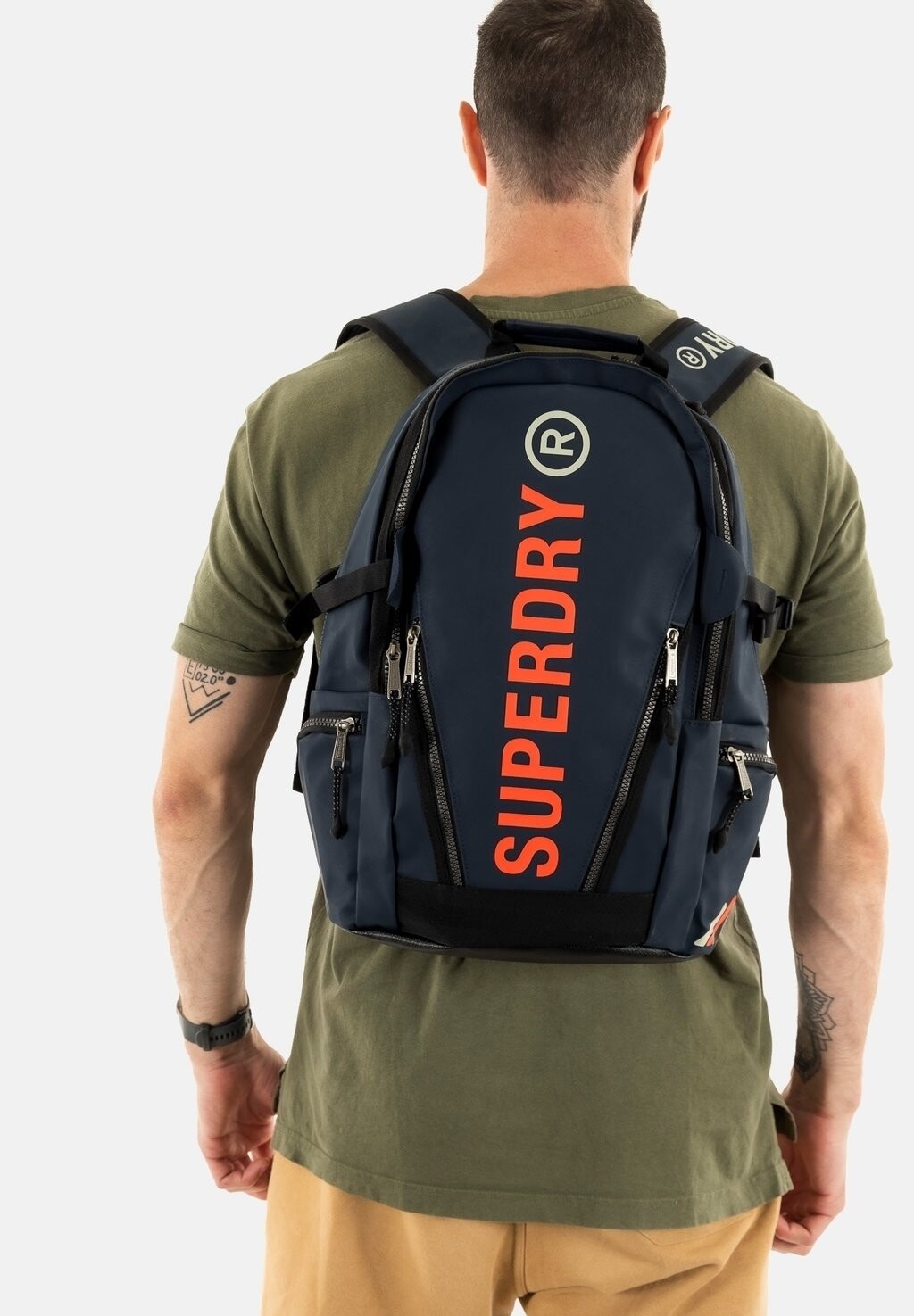 

Рюкзак Superdry, цвет bleu
