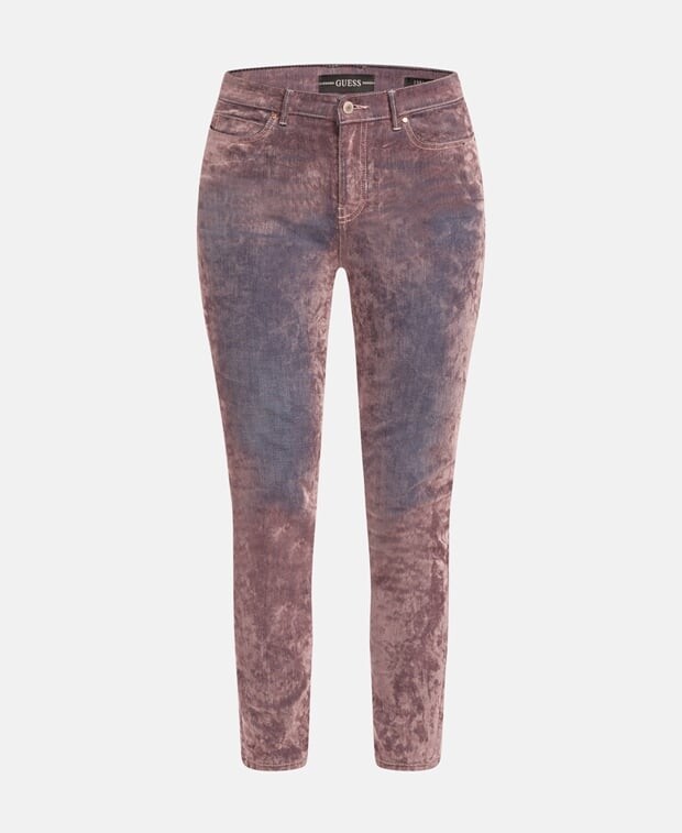 

Джинсы скинни Guess, розовый
