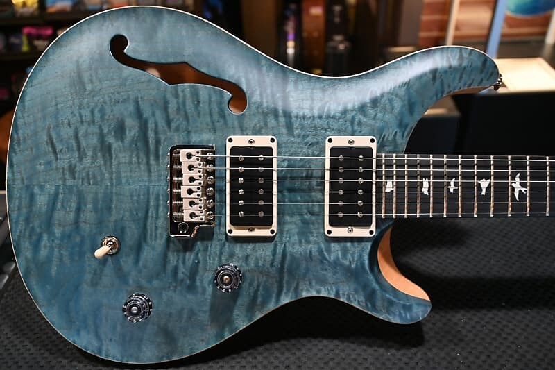 

Электрогитара PRS Wood Library CE 24 Semi-Hollow Quilt - Blue Crab Blue Satin #8765
