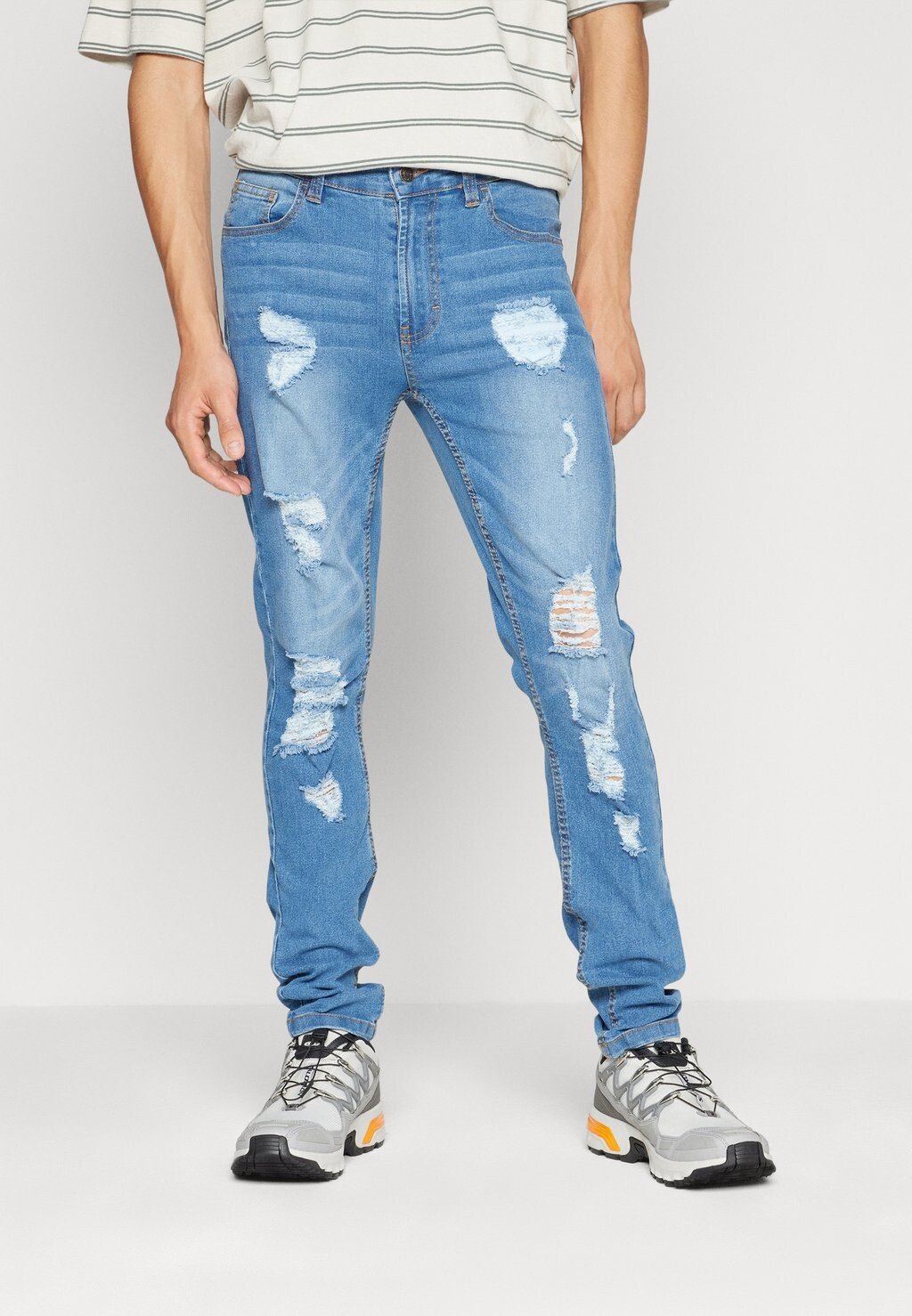 

Джинсы Skinny Fit Flex Skinny Denim Project, цвет blue denim wash