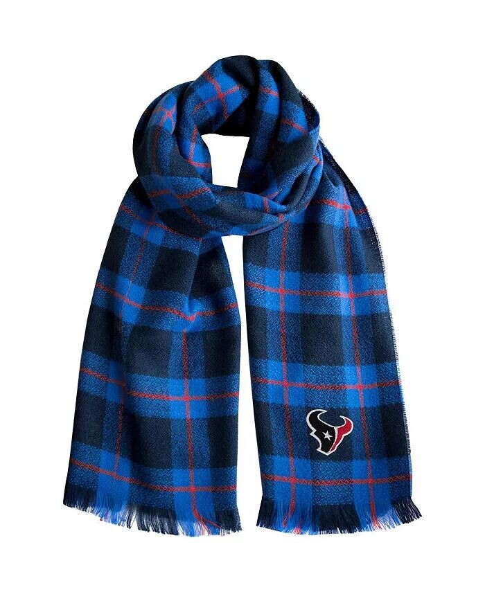 

Женский клетчатый шарф-одеяло Houston Texans Little Earth, синий