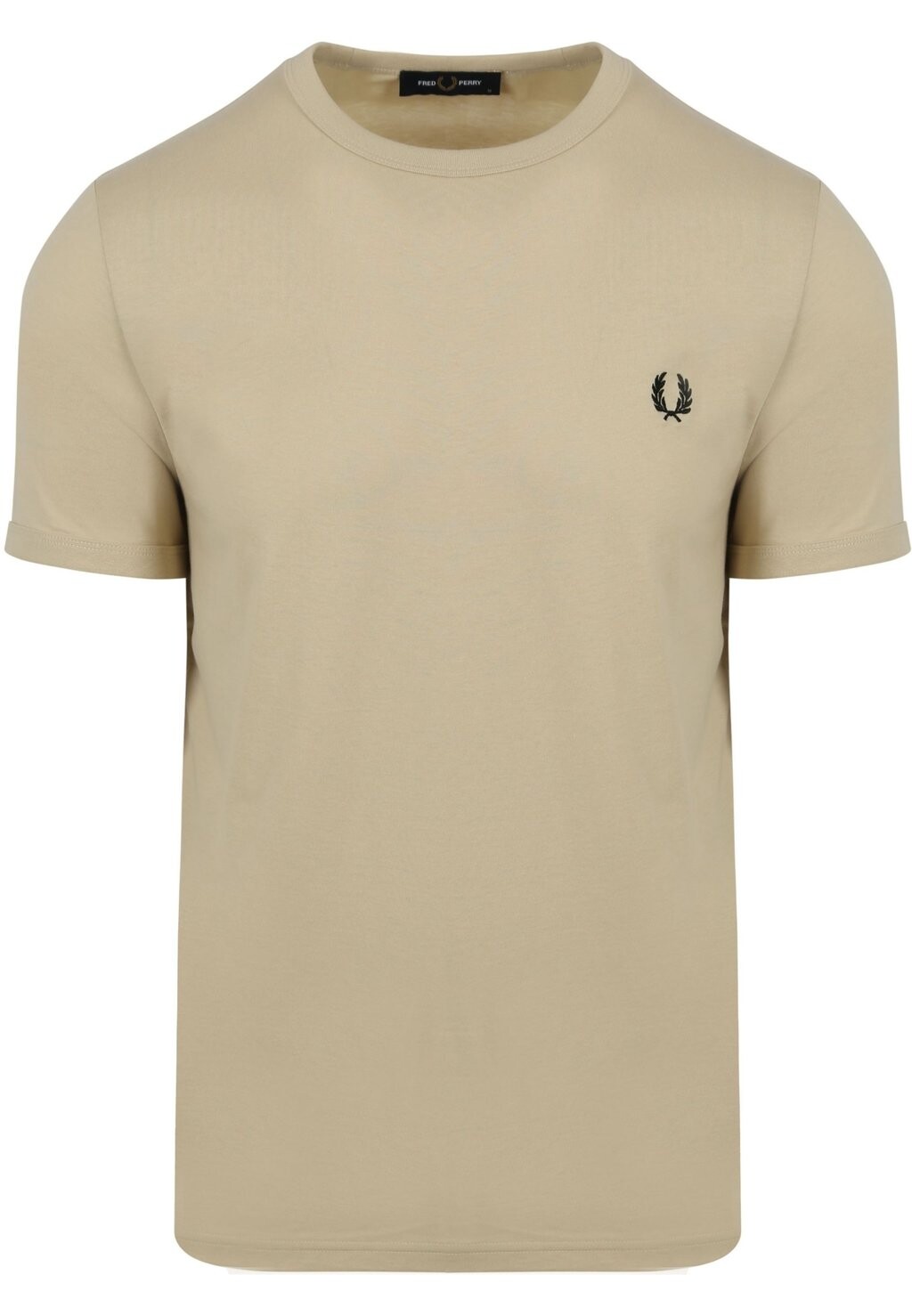 

Базовая футболка Ringer Fred Perry, бежевый