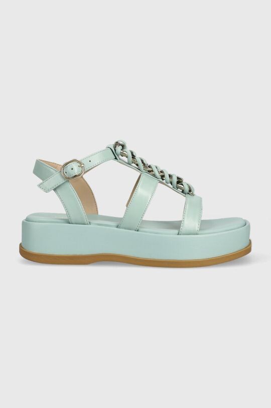 

Кожаные сандалии VADIKA Guess, бирюзовый