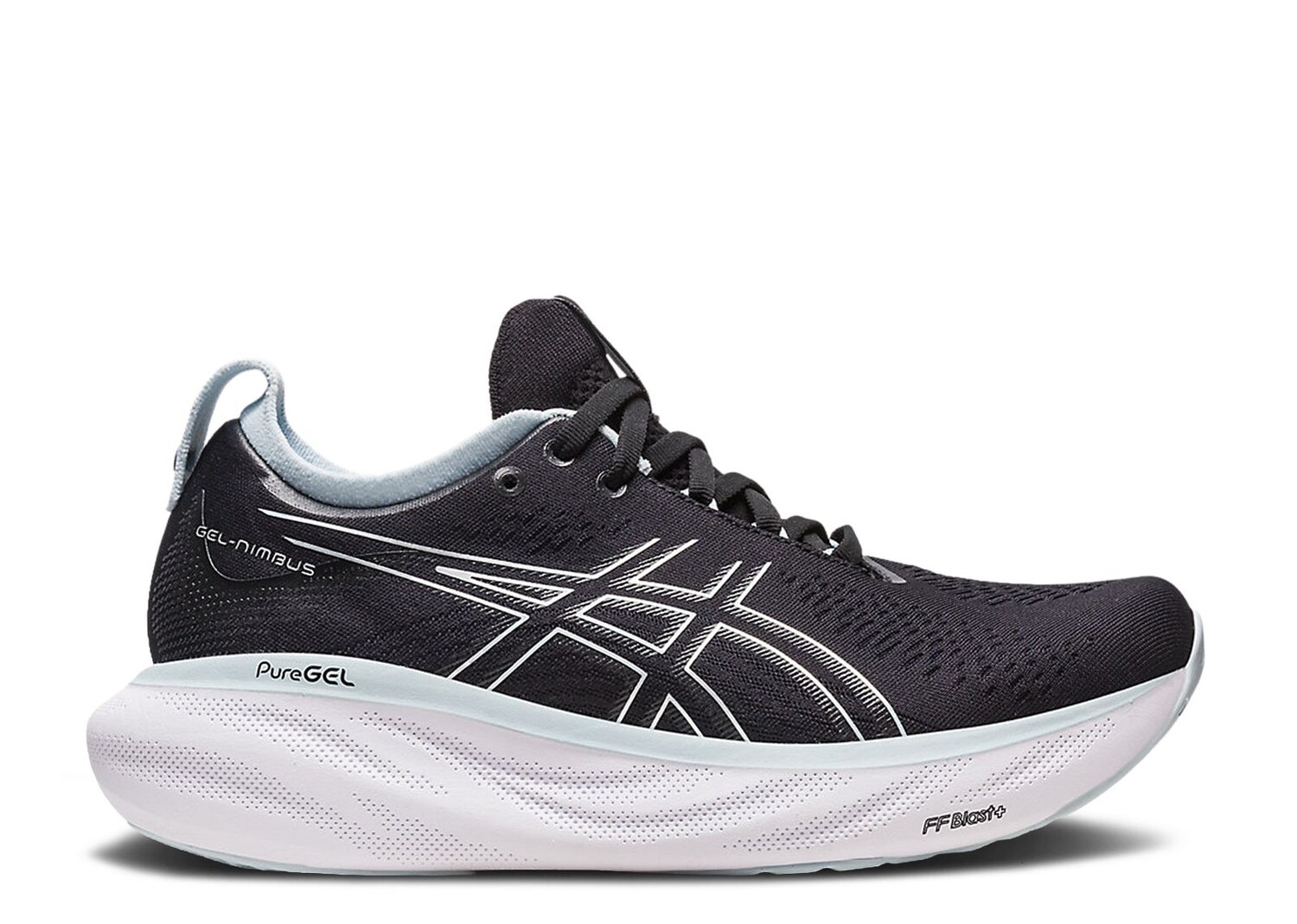 

Кроссовки ASICS Wmns Gel Nimbus 25 'Black Reborn Blue', черный