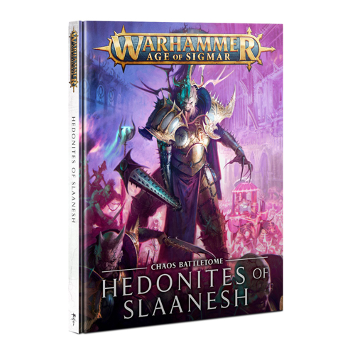 Книга Battletome: Hedonites Of Slaanesh Games Workshop warhammer age of sigmar hedonites of slaanesh slaangor fiendbloods