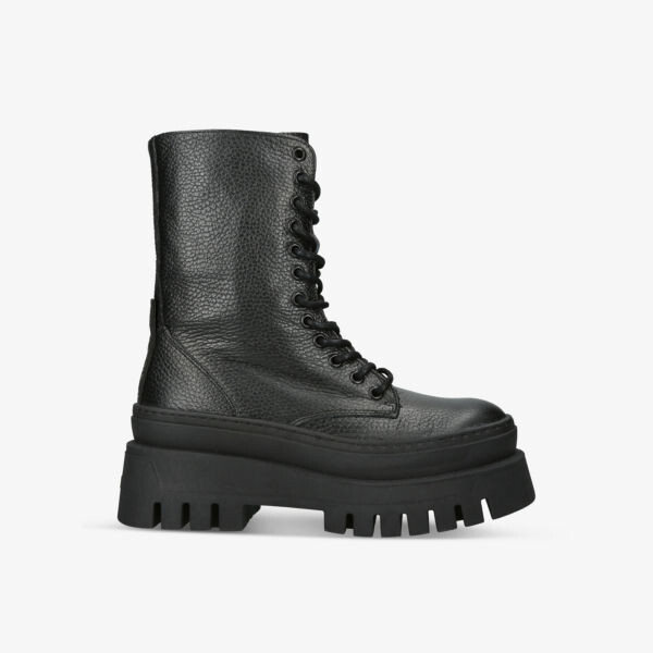 

Ботильоны Coast из кожи на толстой подошве Steve Madden, черный