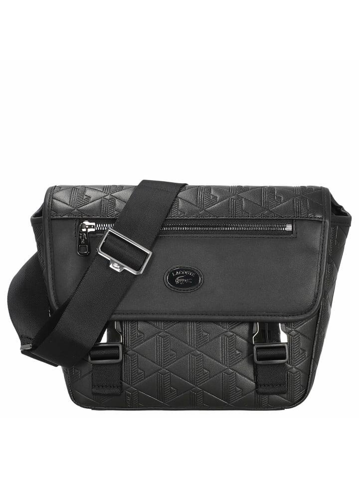 

Сумка через плечо Lacoste 28 cm, цвет noir