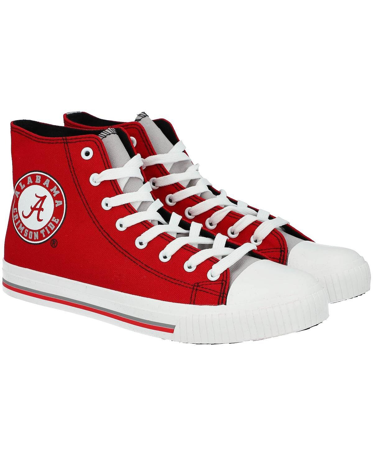 

Мужские высокие парусиновые кроссовки Alabama Crimson Tide FOCO