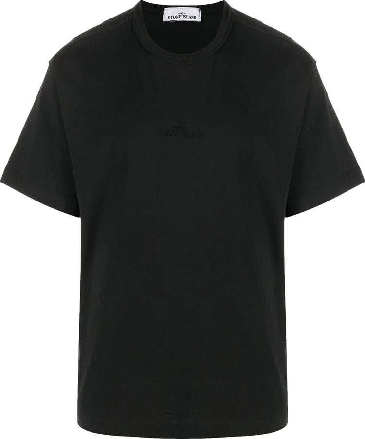 

Футболка Stone Island T-Shirt-Logo 'Black', черный